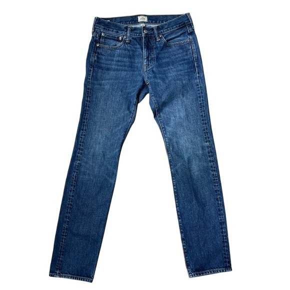 J. Crew Men’s Blue Jeans Style 484 Every Stitch considered 29 W 32 L - Picture 1 of 7